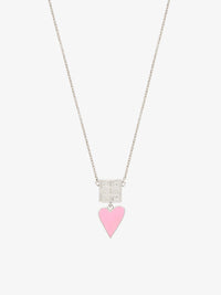Collier 4G en laiton - Pink & Silvery