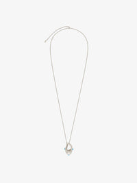 Collier Organic en laiton - Turquoise
