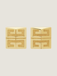 4G GOLDEN STUD EARRINGS