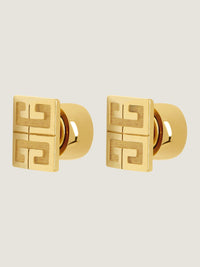 4G GOLDEN STUD EARRINGS