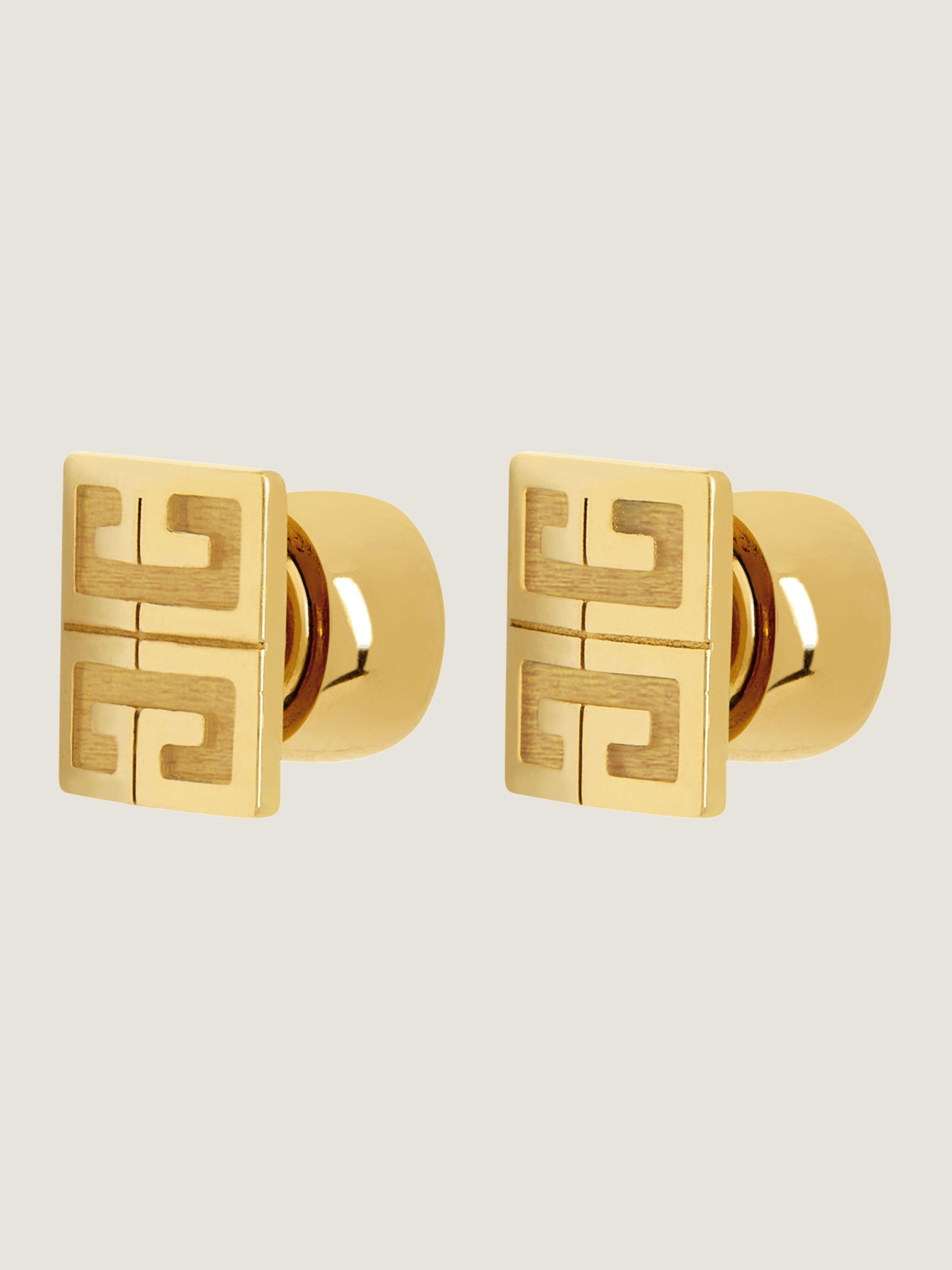 4G GOLDEN STUD EARRINGS