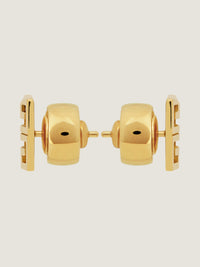 4G GOLDEN STUD EARRINGS