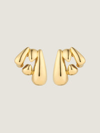 FELINE GOLDEN MULTI EARCUFF EARRINGS