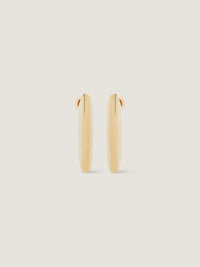 CHAIN GOLDEN LARGE EARRINGS