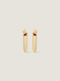 CHAIN GOLDEN LARGE EARRINGS