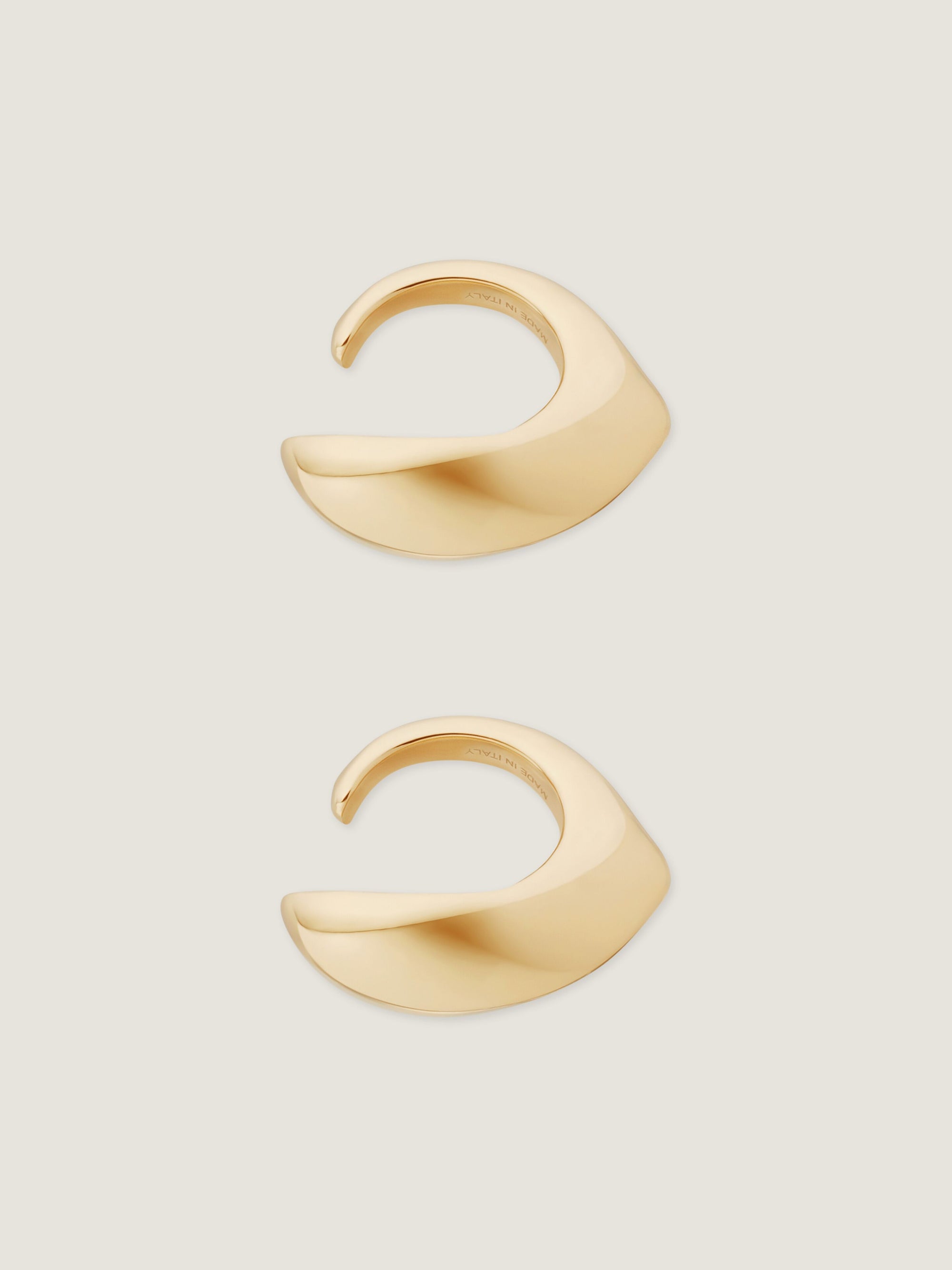 MAPLE SEED GOLDEN EARCUFF SET
