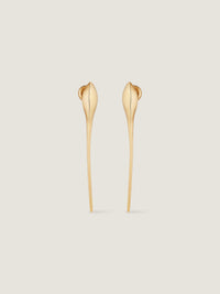 MAPLE SEED GOLDEN SPIKE EARRINGS