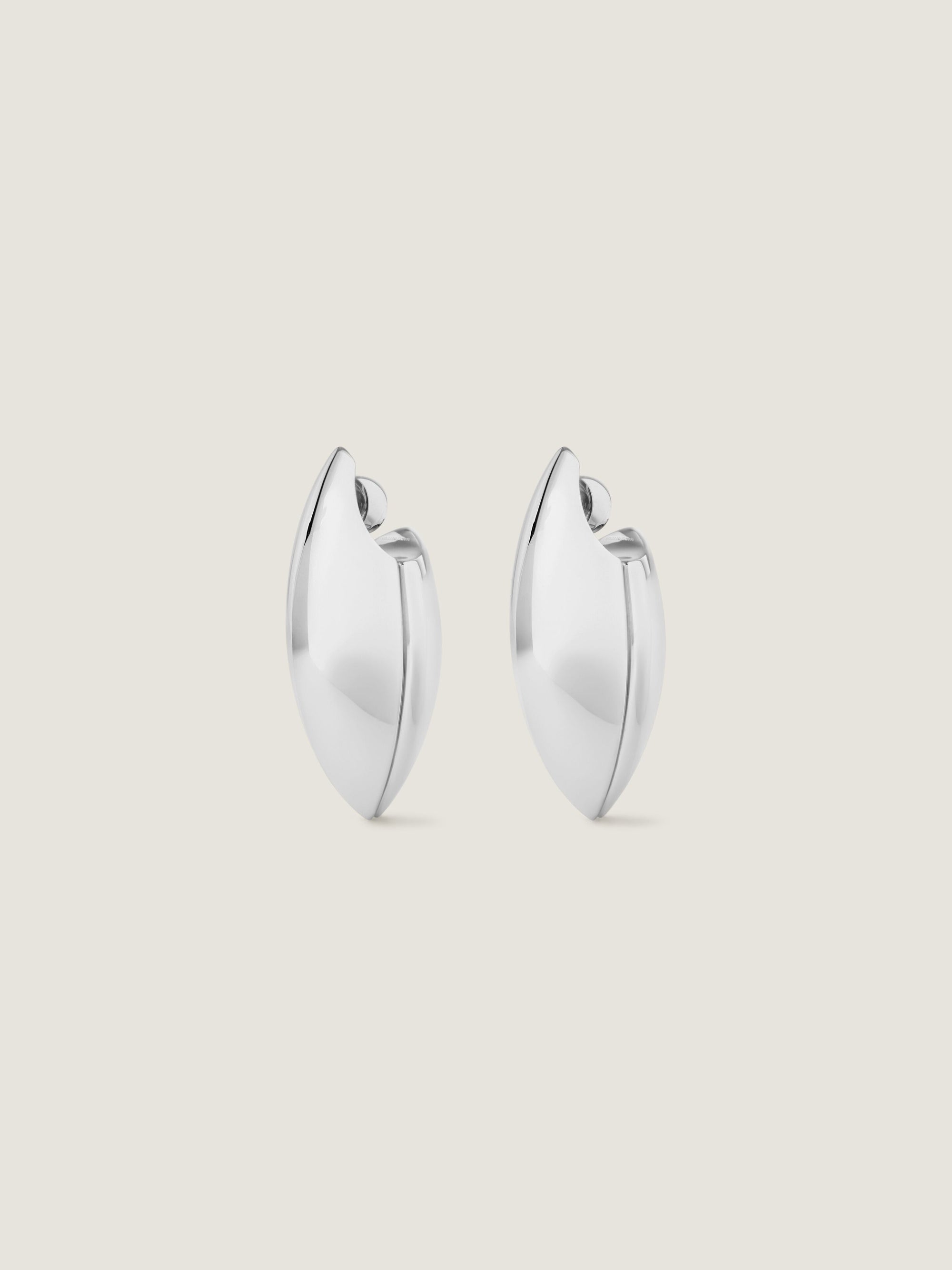 COCOON SILVERY EARRINGS