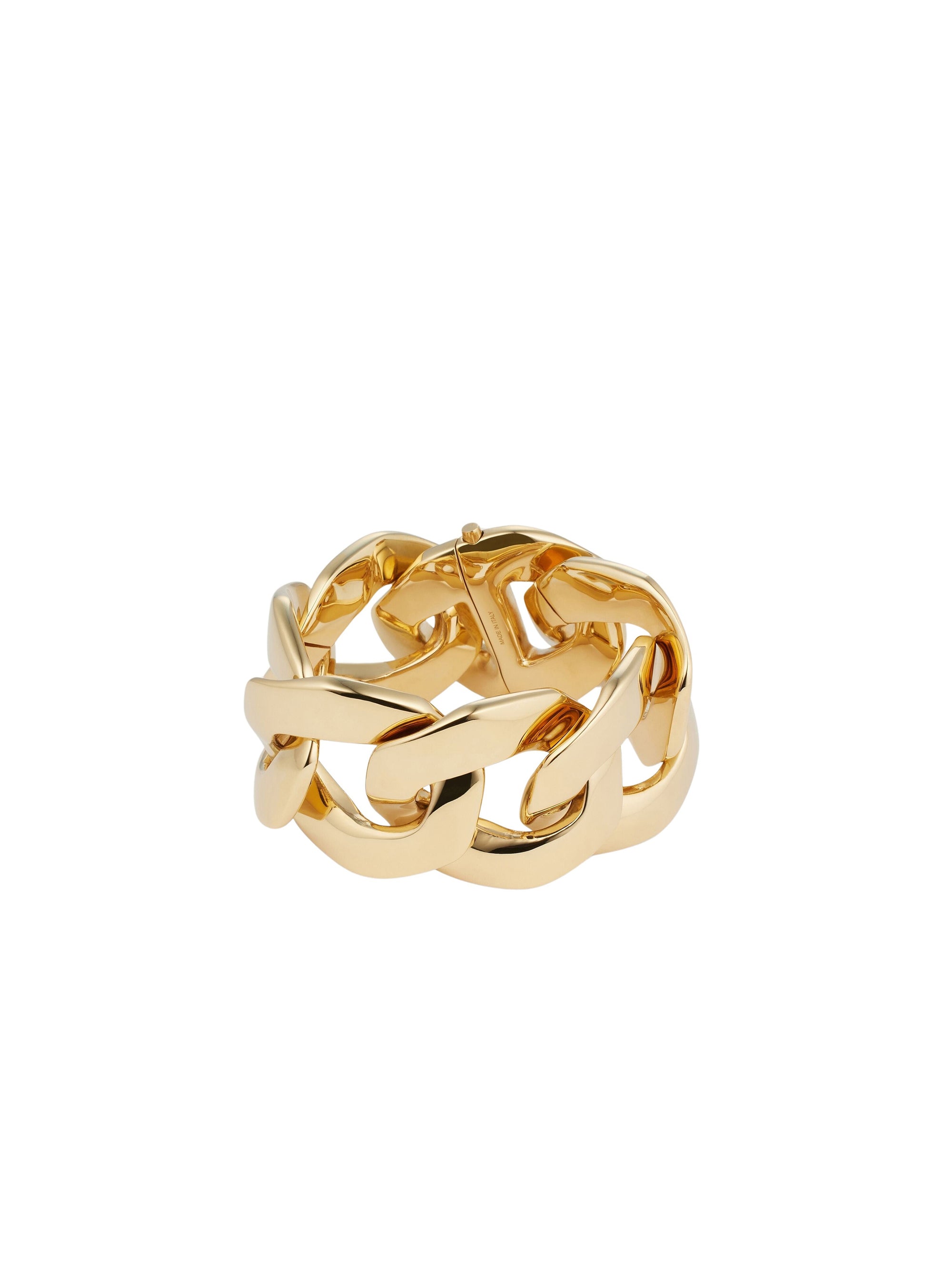 Bracelet chaîne doré en laiton - Golden Yellow