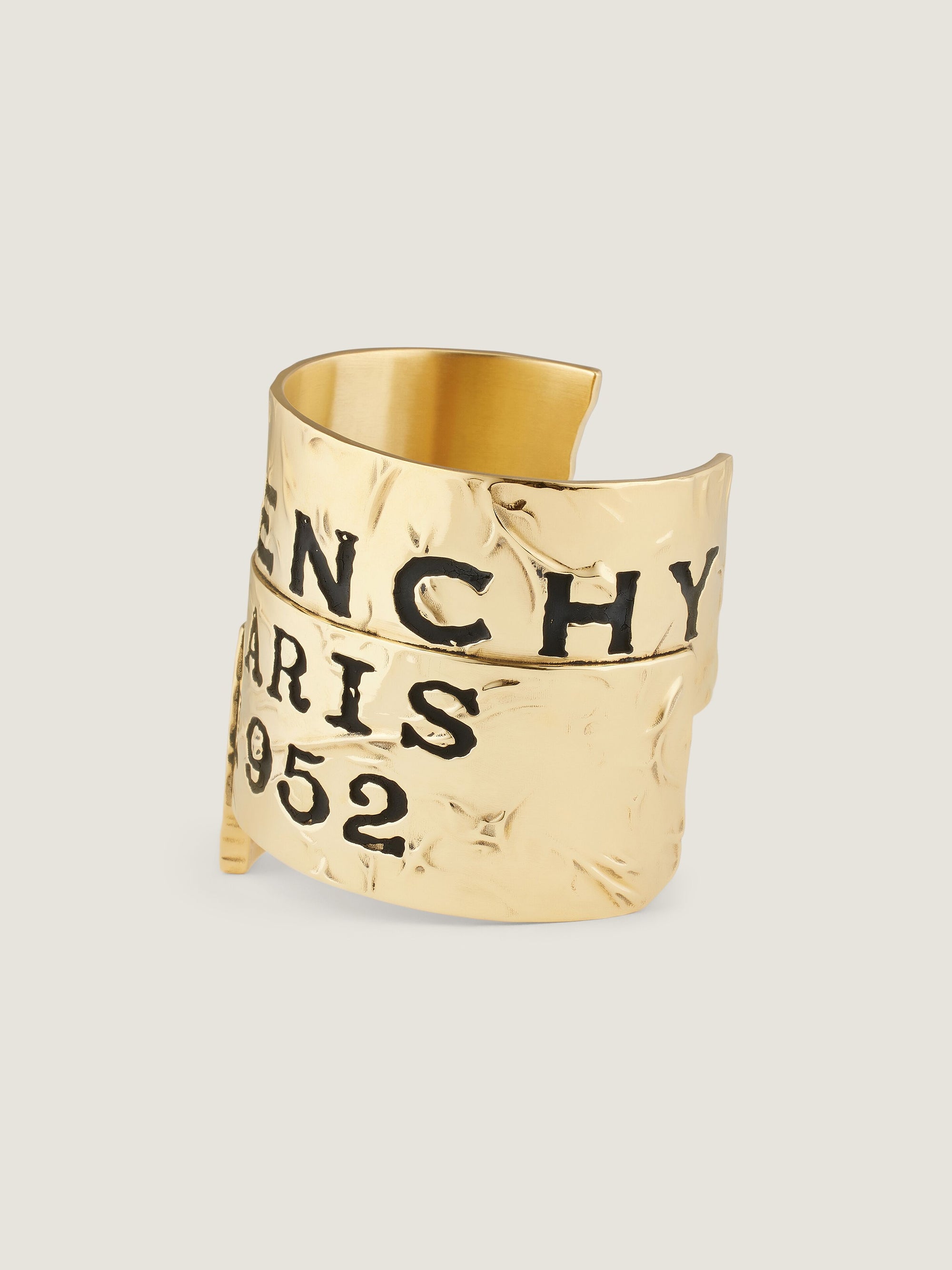 GIVENCHY TAPE GOLDEN CUFF BRACELET