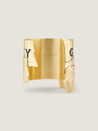 GIVENCHY TAPE GOLDEN CUFF BRACELET