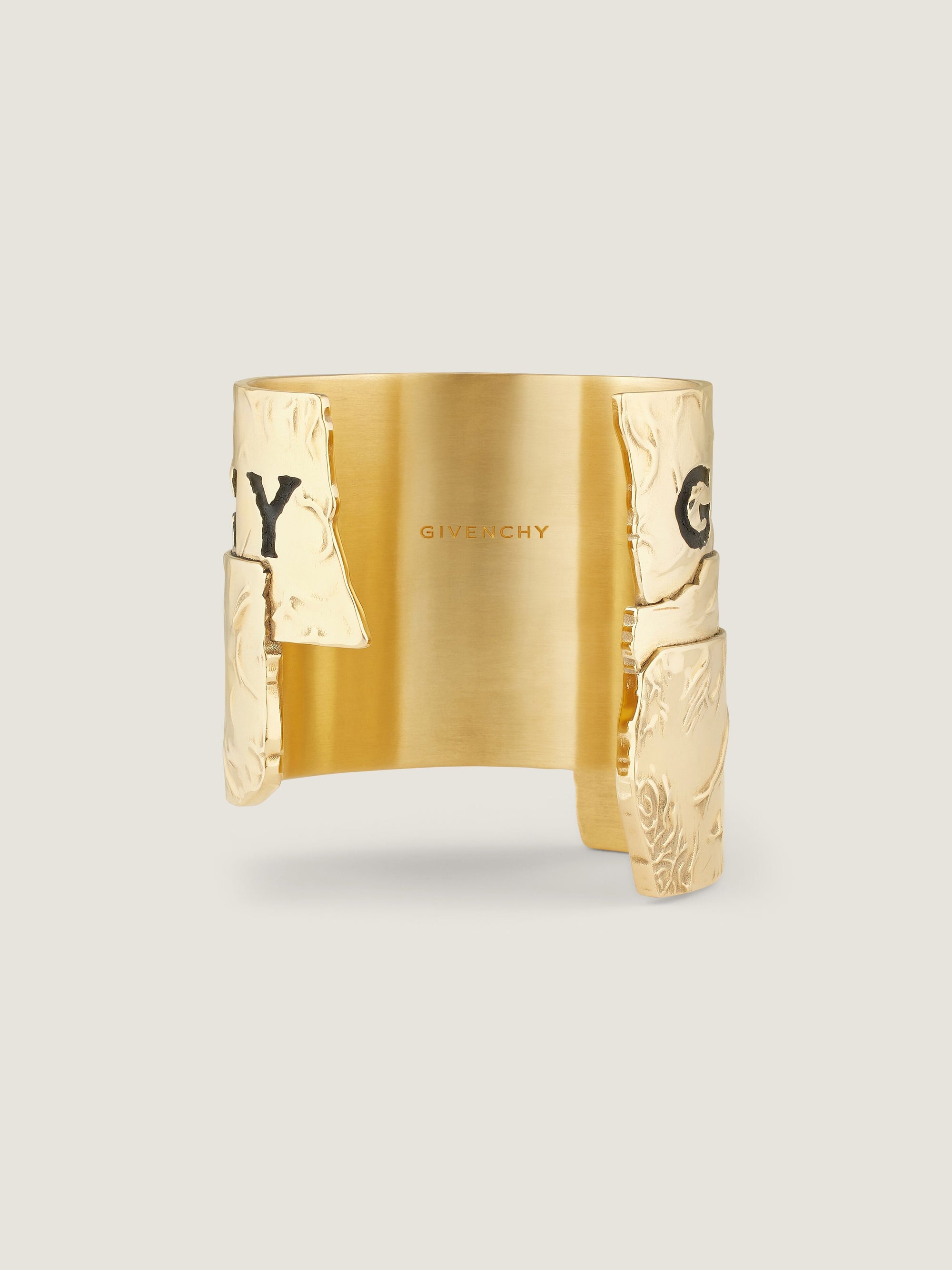 GIVENCHY TAPE GOLDEN CUFF BRACELET