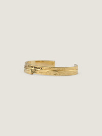 GIVENCHY TAPE GOLDEN S CUFF BRACELET