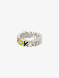 Bague Givenchy en laiton - Multicouleurs