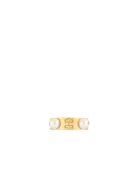 Bague 4G en laiton - Jaune Dore