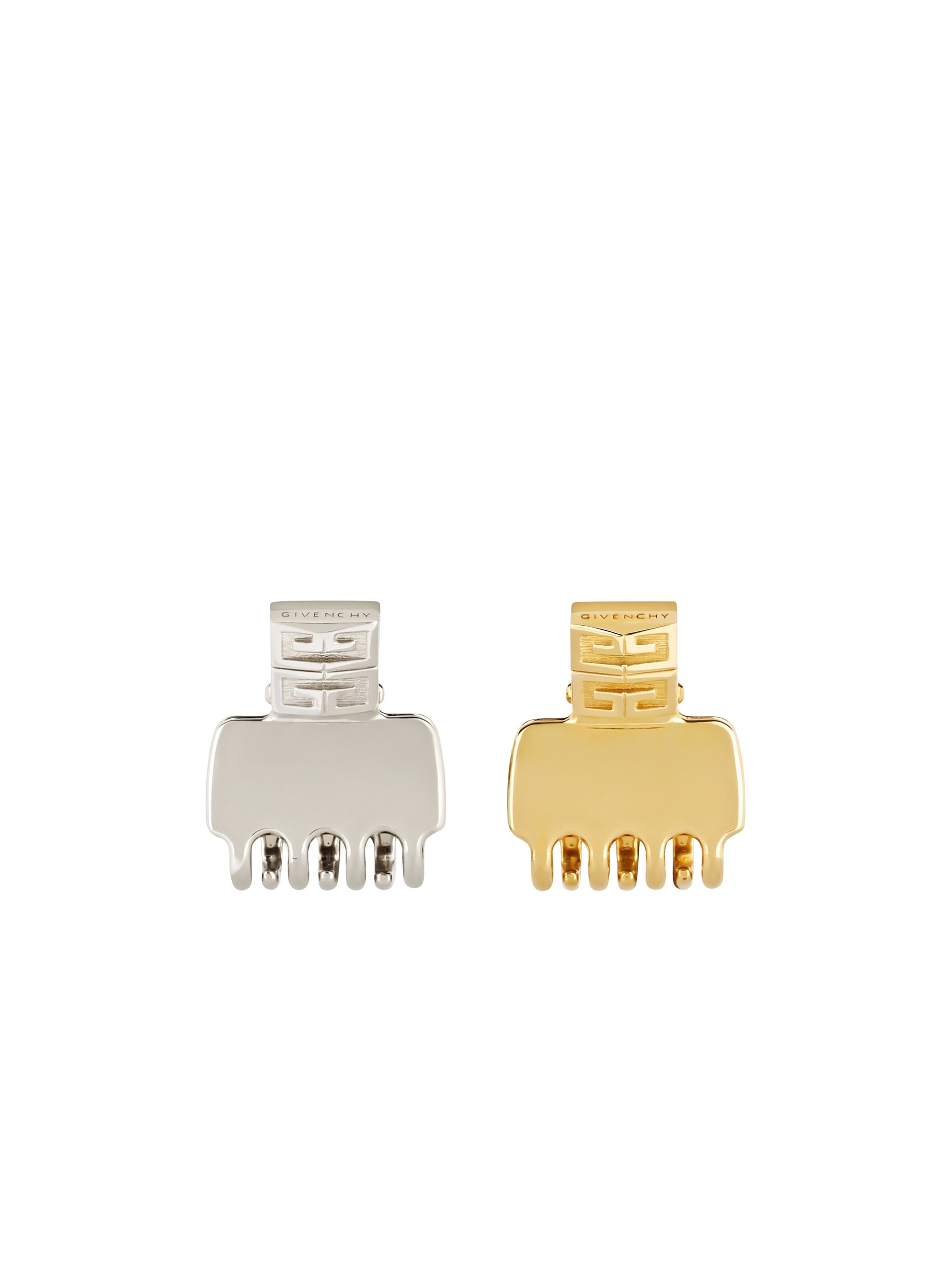 Lot de barrettes en laiton - Golden & Silvery