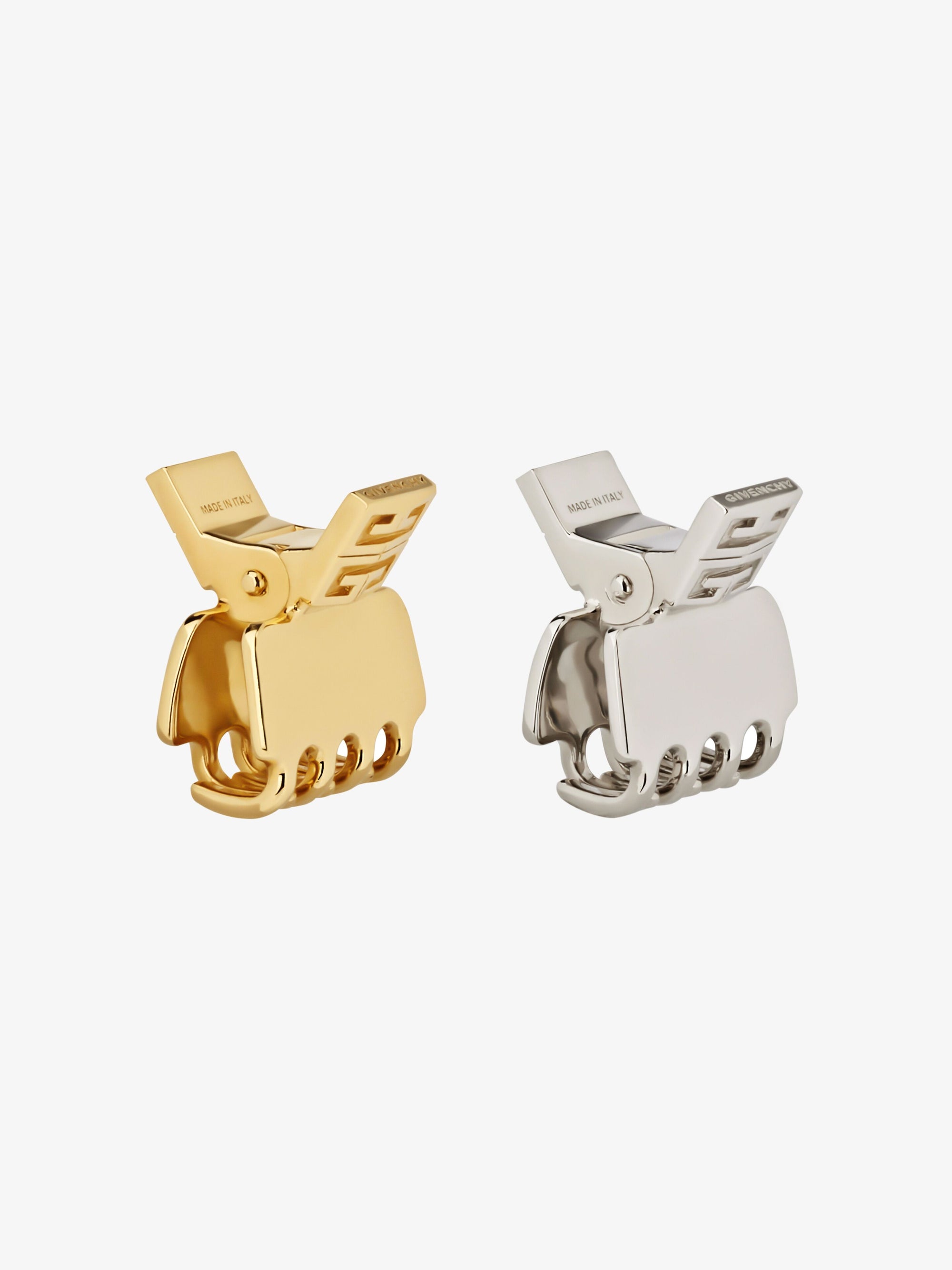 Lot de barrettes en laiton - Golden & Silvery