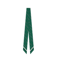 Bandeau G shadow en cuir - Emerald Green
