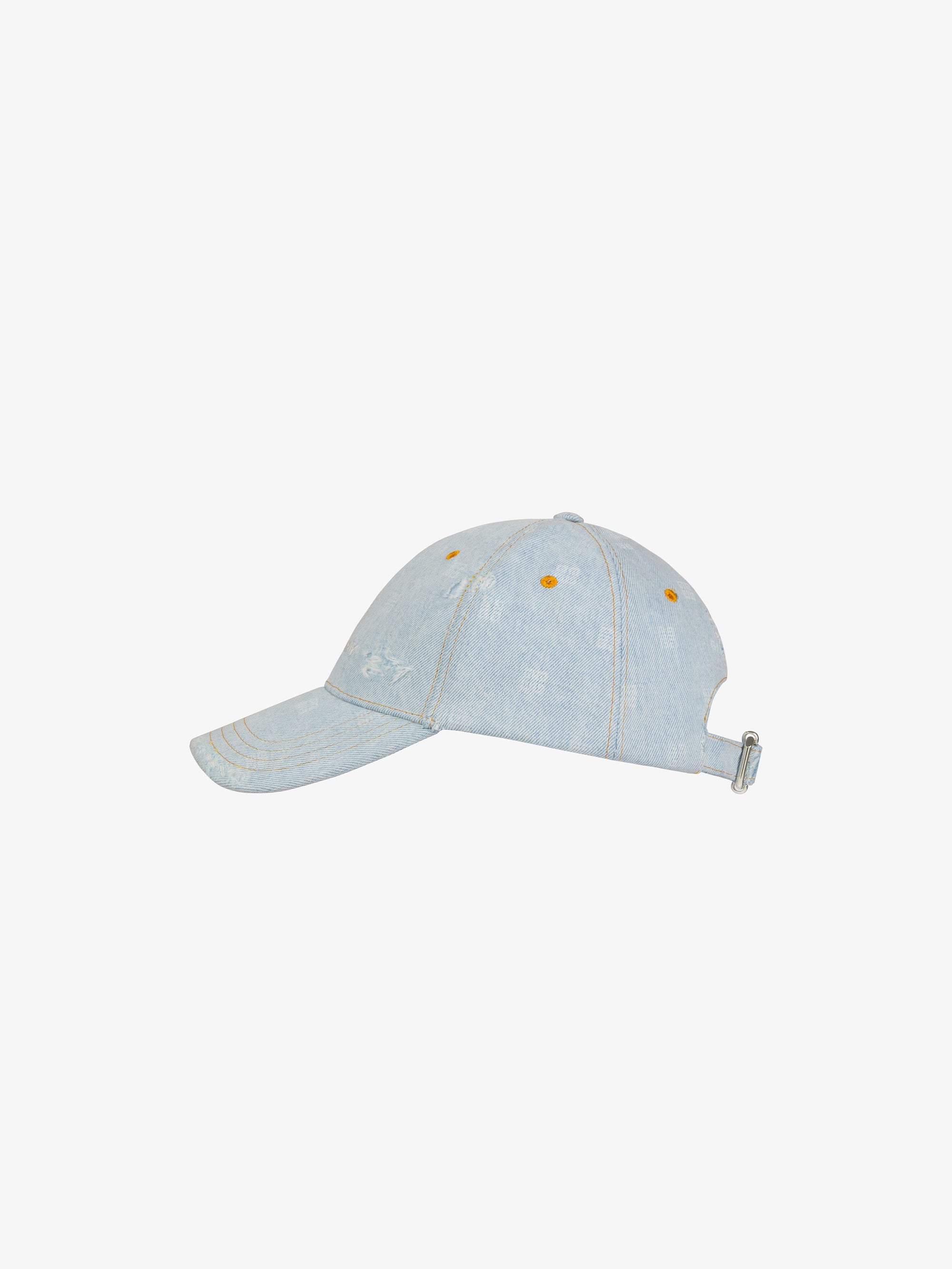 Casquette Givenchy en denim lavé - Bleu Nuage