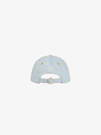 Casquette Givenchy en denim lavé - Bleu Nuage