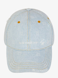 Casquette Givenchy en denim lavé - Bleu Nuage