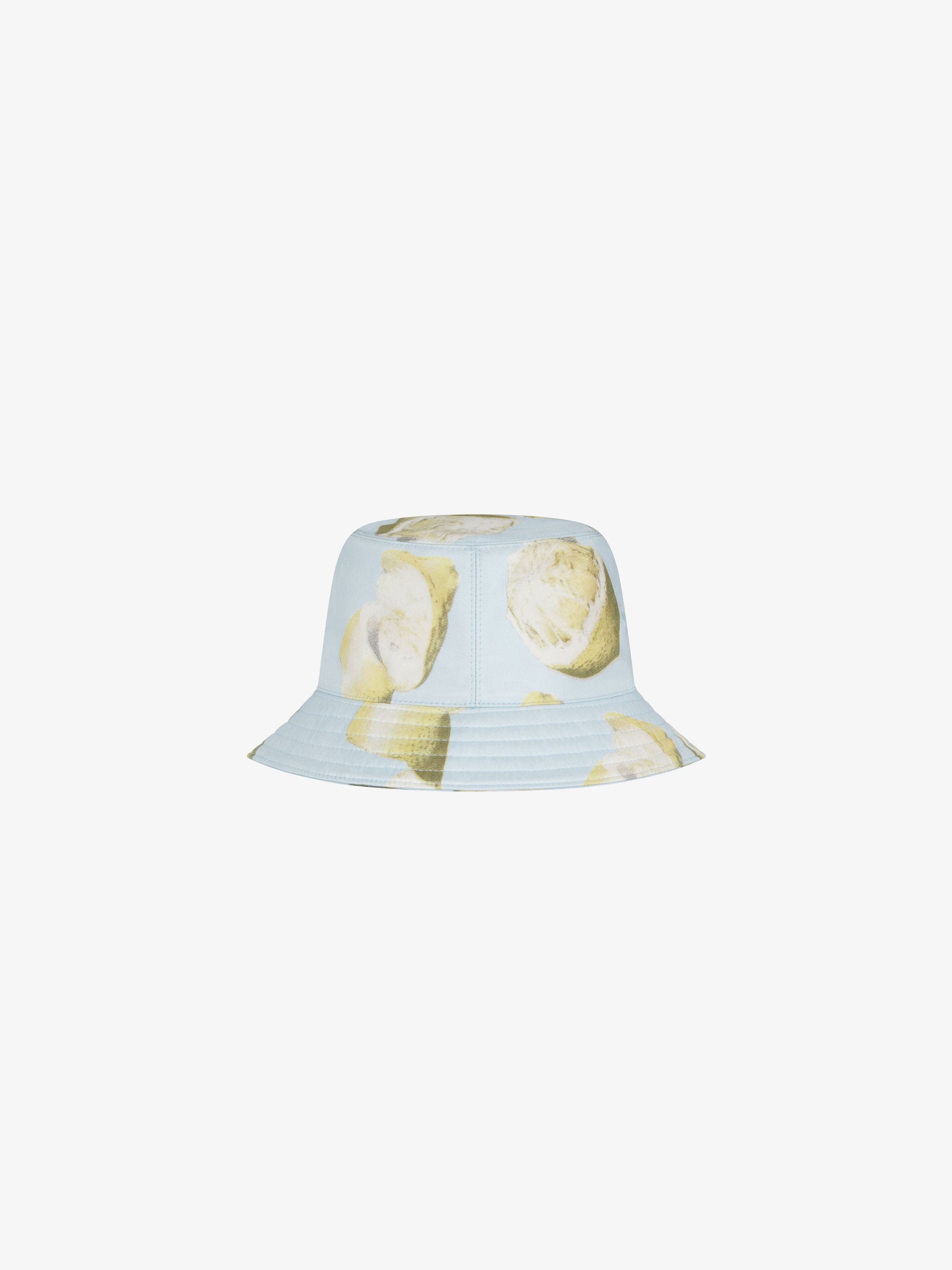 Bob Givenchy imprimé citron en soie - Sky Blue