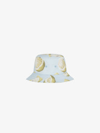 Bob Givenchy imprimé citron en soie - Sky Blue