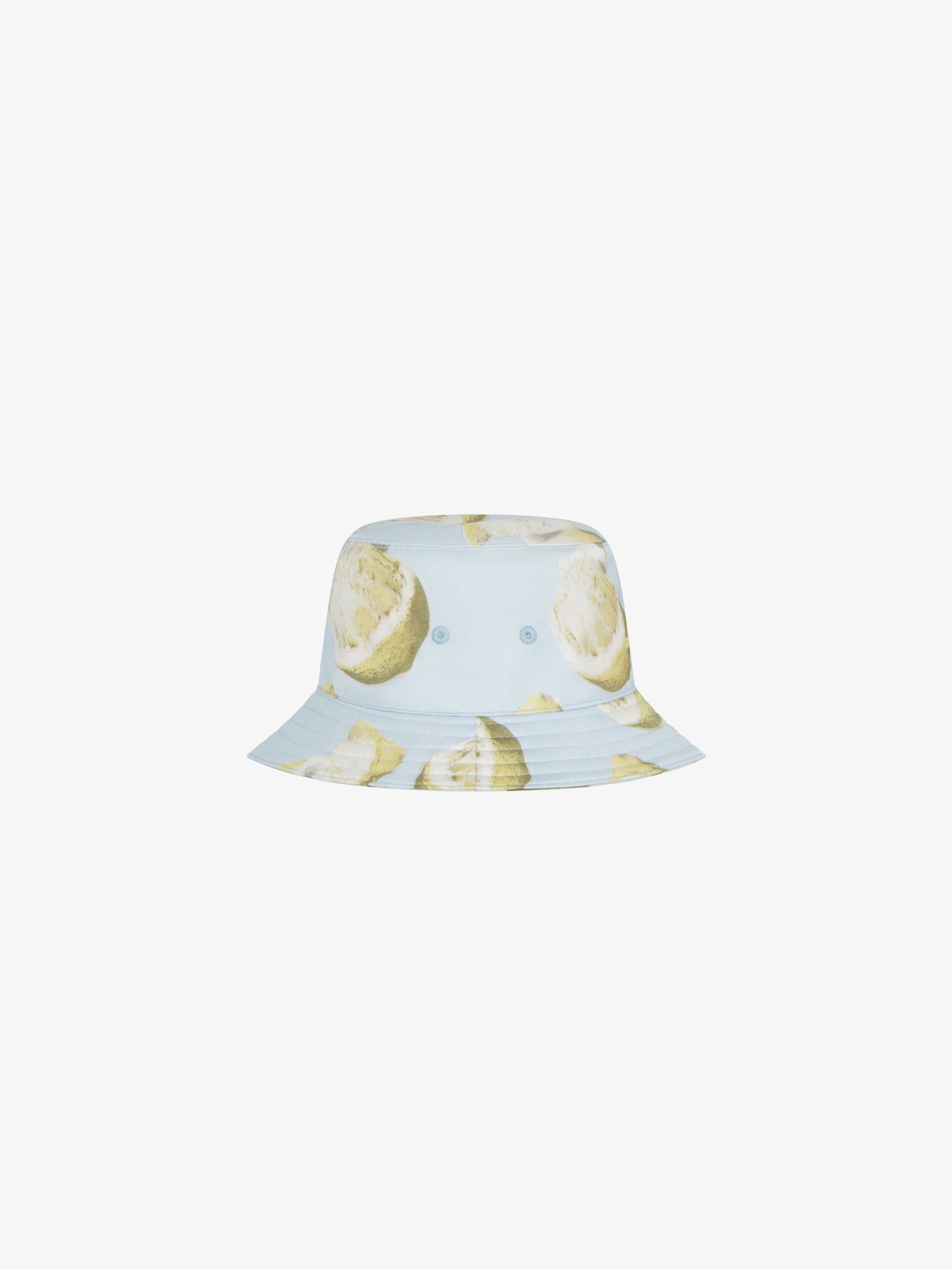 Bob Givenchy imprimé citron en soie - Sky Blue