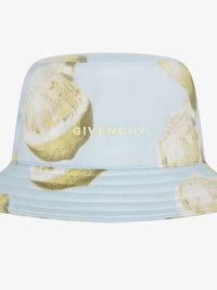 Bob Givenchy imprimé citron en soie - Sky Blue