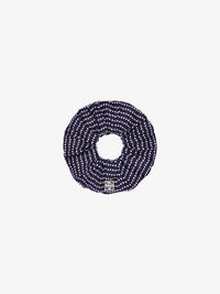 MINI DOTS RIVET BIG HAIR SCRUNCHY