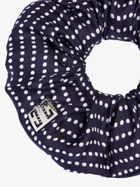 MINI DOTS RIVET BIG HAIR SCRUNCHY