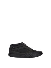 Baskets de skate en cuir - Noir