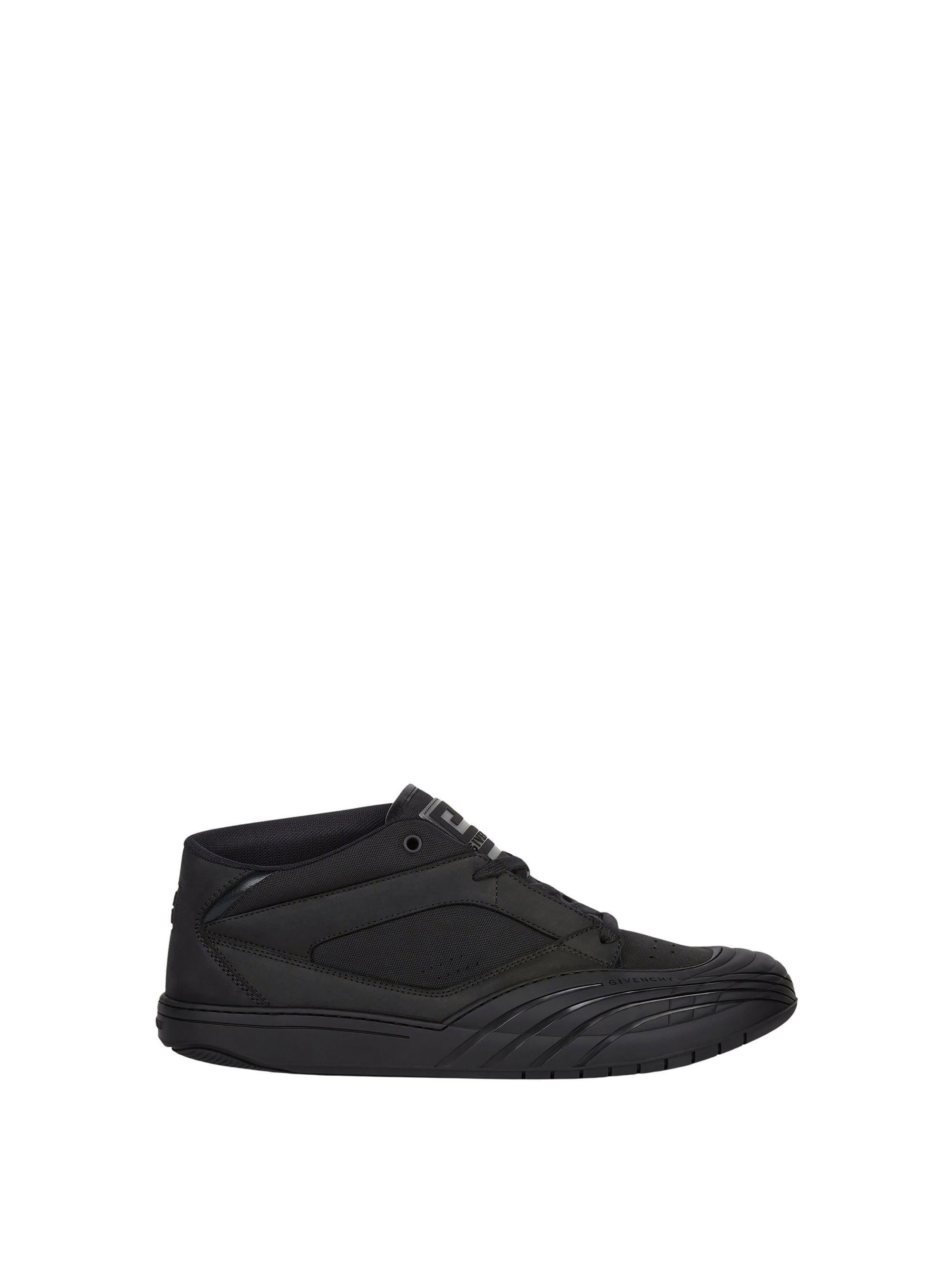Baskets de skate en cuir - Noir