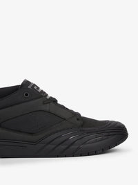 Baskets de skate en cuir - Noir
