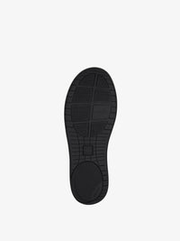 Baskets de skate en cuir - Noir