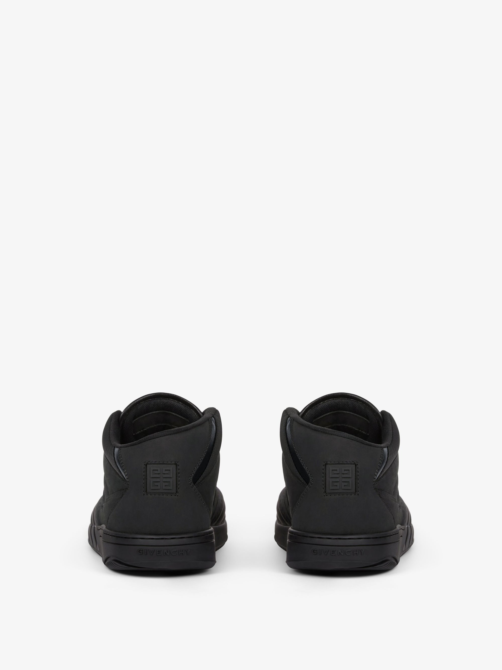Baskets de skate en cuir - Noir