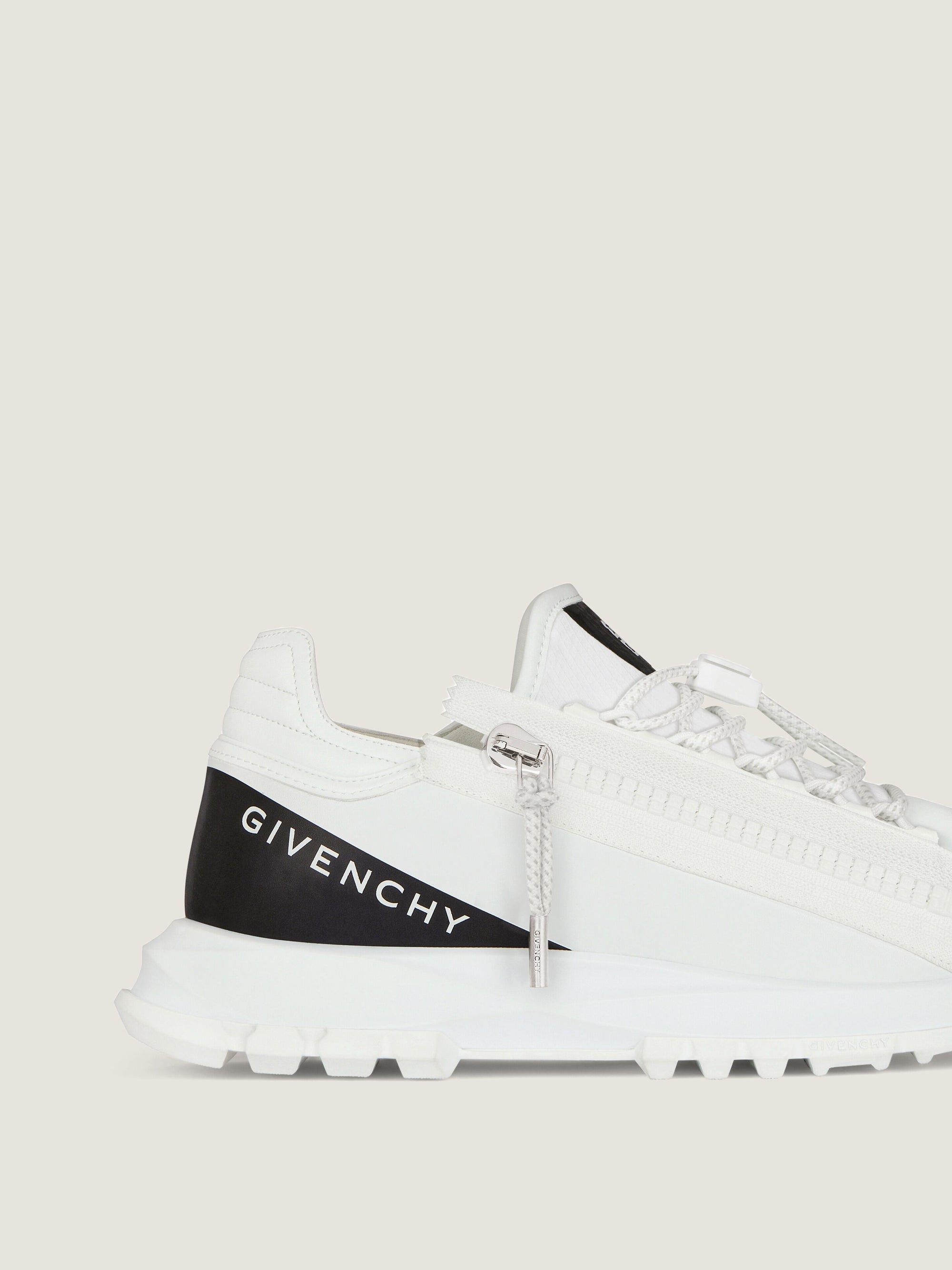 SYNT. LEATHER/4G ZIP/GIVENCHY LOGO