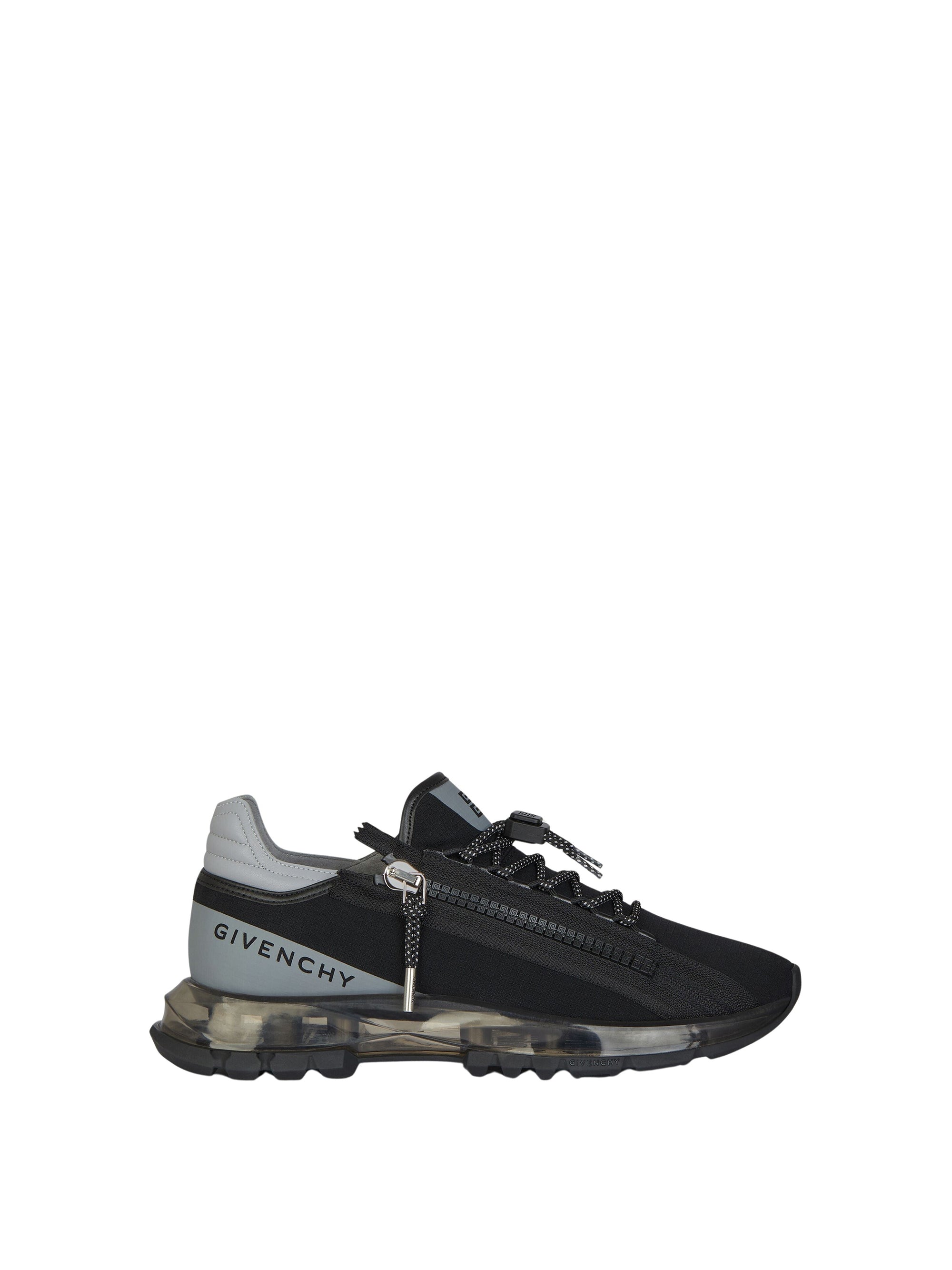 Sneakers Spectre en cuir synthétique - Black & Grey