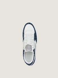 DENIM MONOGRAM 72/LEATHER/PATENT LEATHER