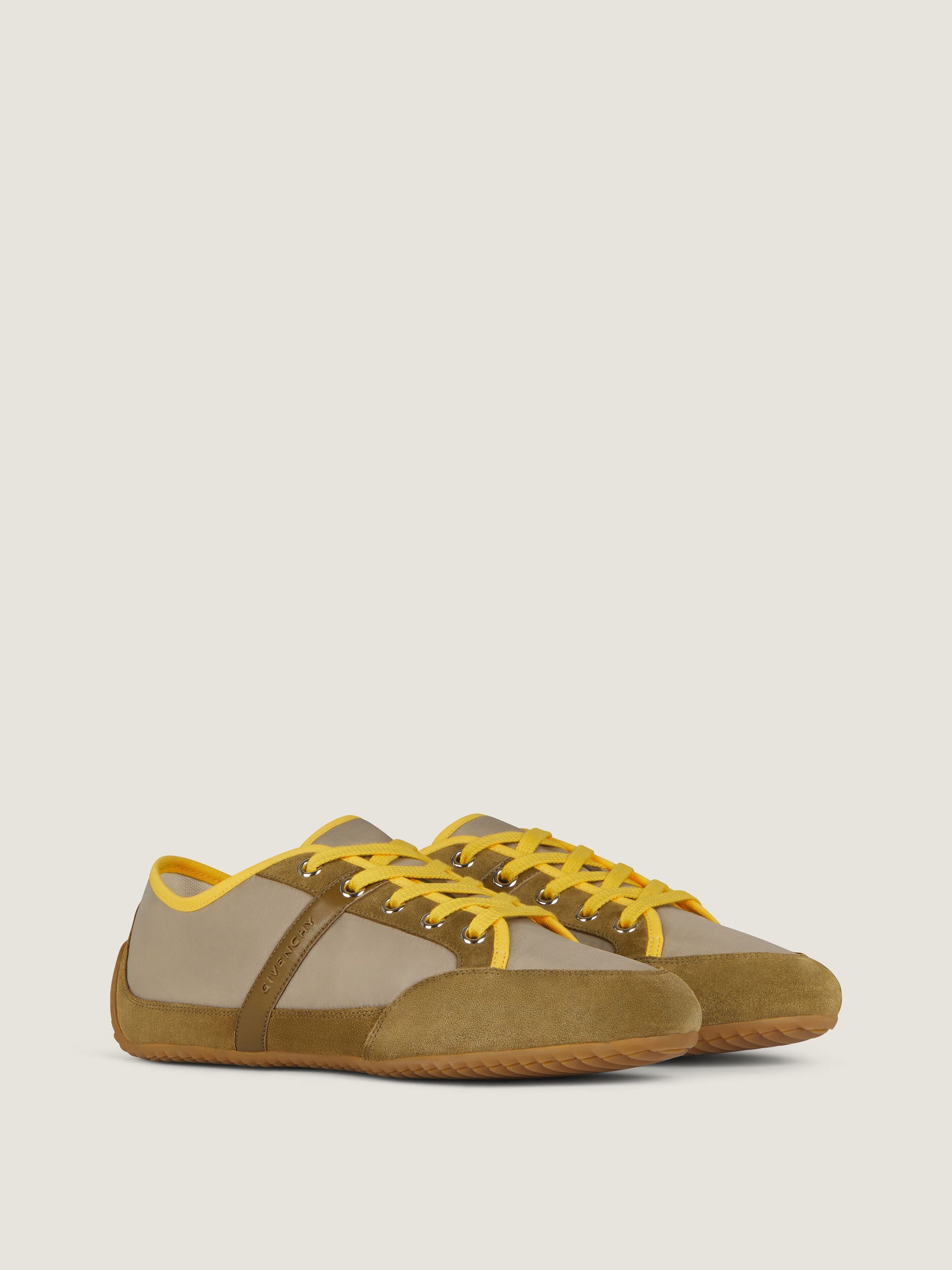 NYLON/SUEDE LEATHER