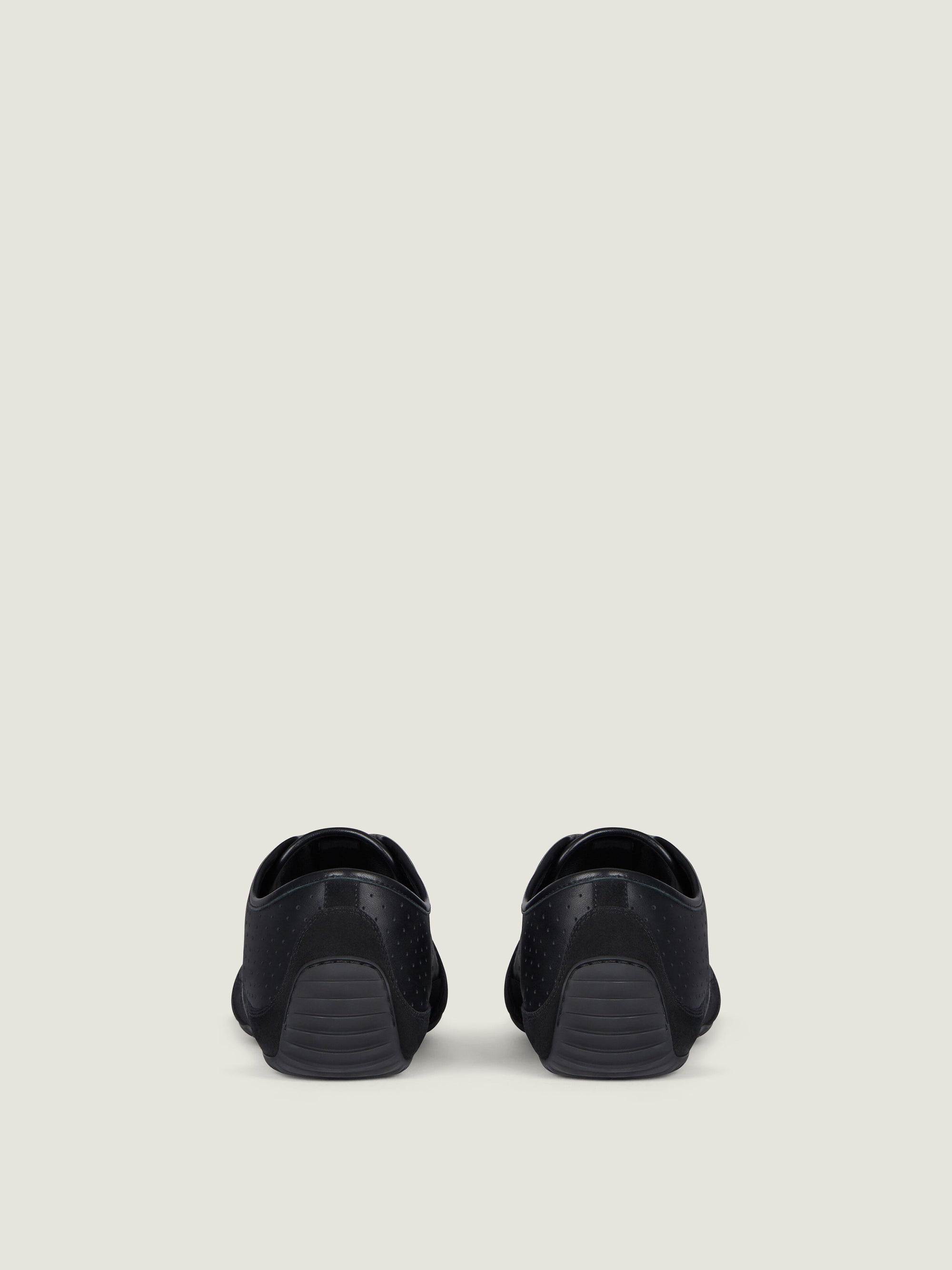 PERFORATED LEATHER/SUEDE LEATHER
