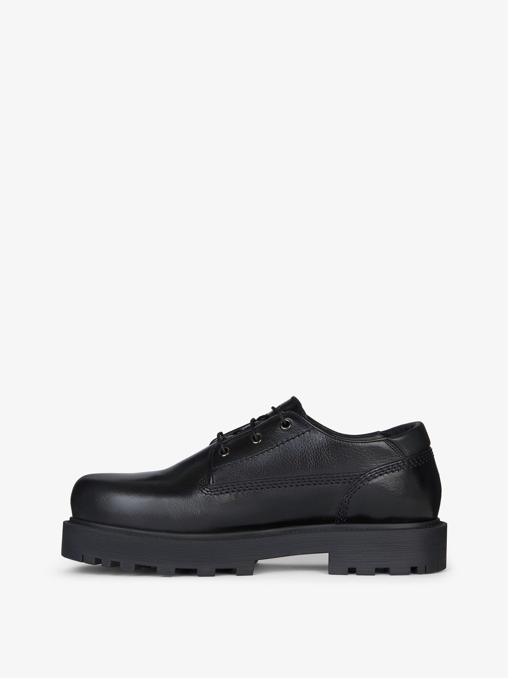 Derbies Storm en cuir - Black