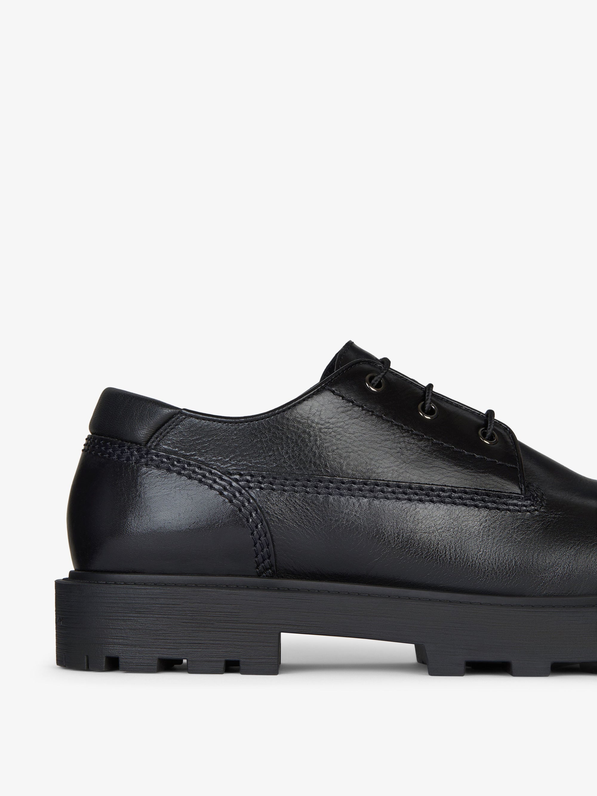 Derbies Storm en cuir - Black