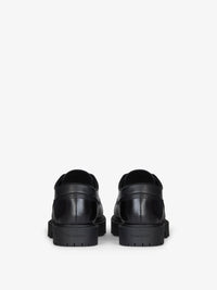 Derbies Storm en cuir - Black