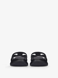 MARSHMALLOW SLIDER SANDALS