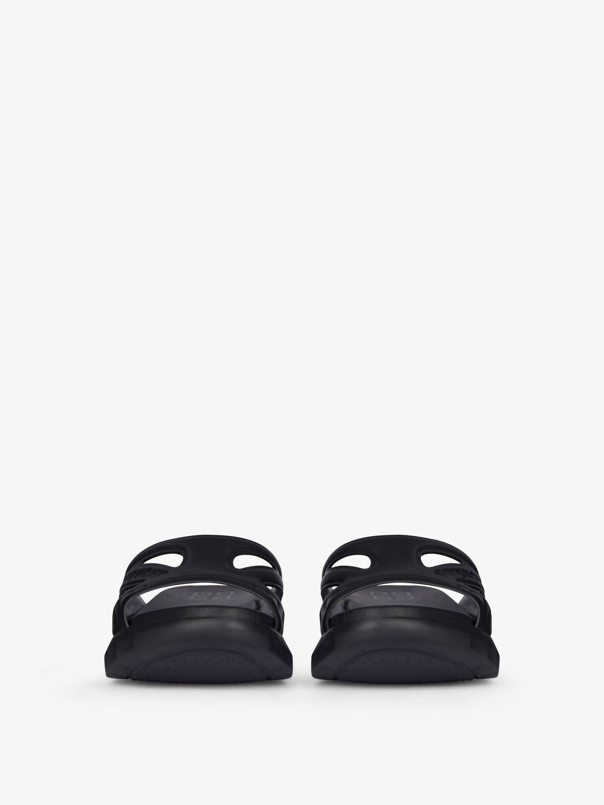 MARSHMALLOW SLIDER SANDALS