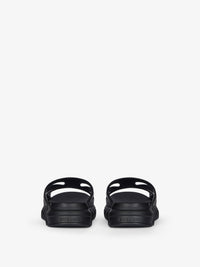 MARSHMALLOW SLIDER SANDALS