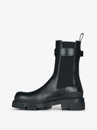 Bottes Chelsea Terra en cuir - Noir