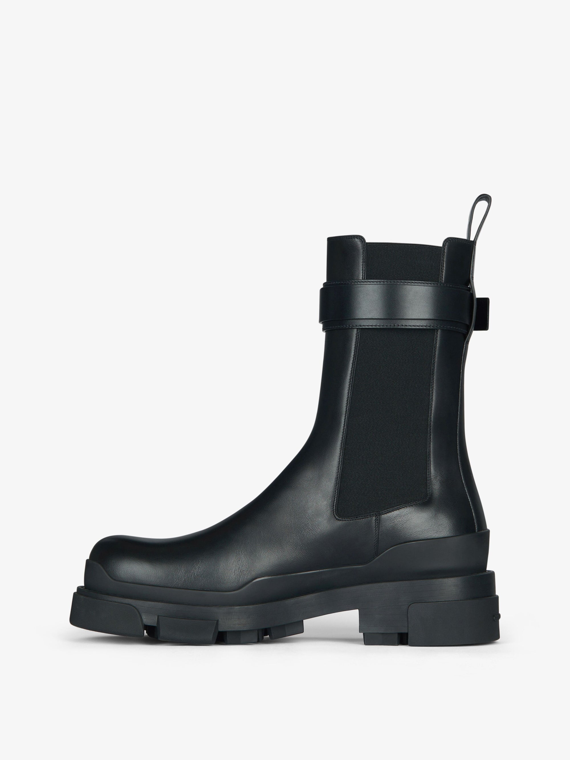 Bottes Chelsea Terra en cuir - Noir