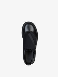 Bottines Storm avec zip en cuir - Black